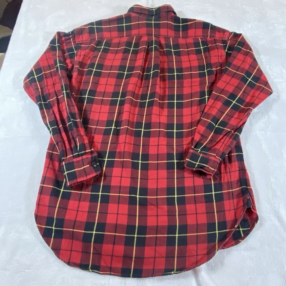 Polo Ralph Lauren Men's‎ Plaid Dress Shirt Small Button Up Long Sleeve Colorful